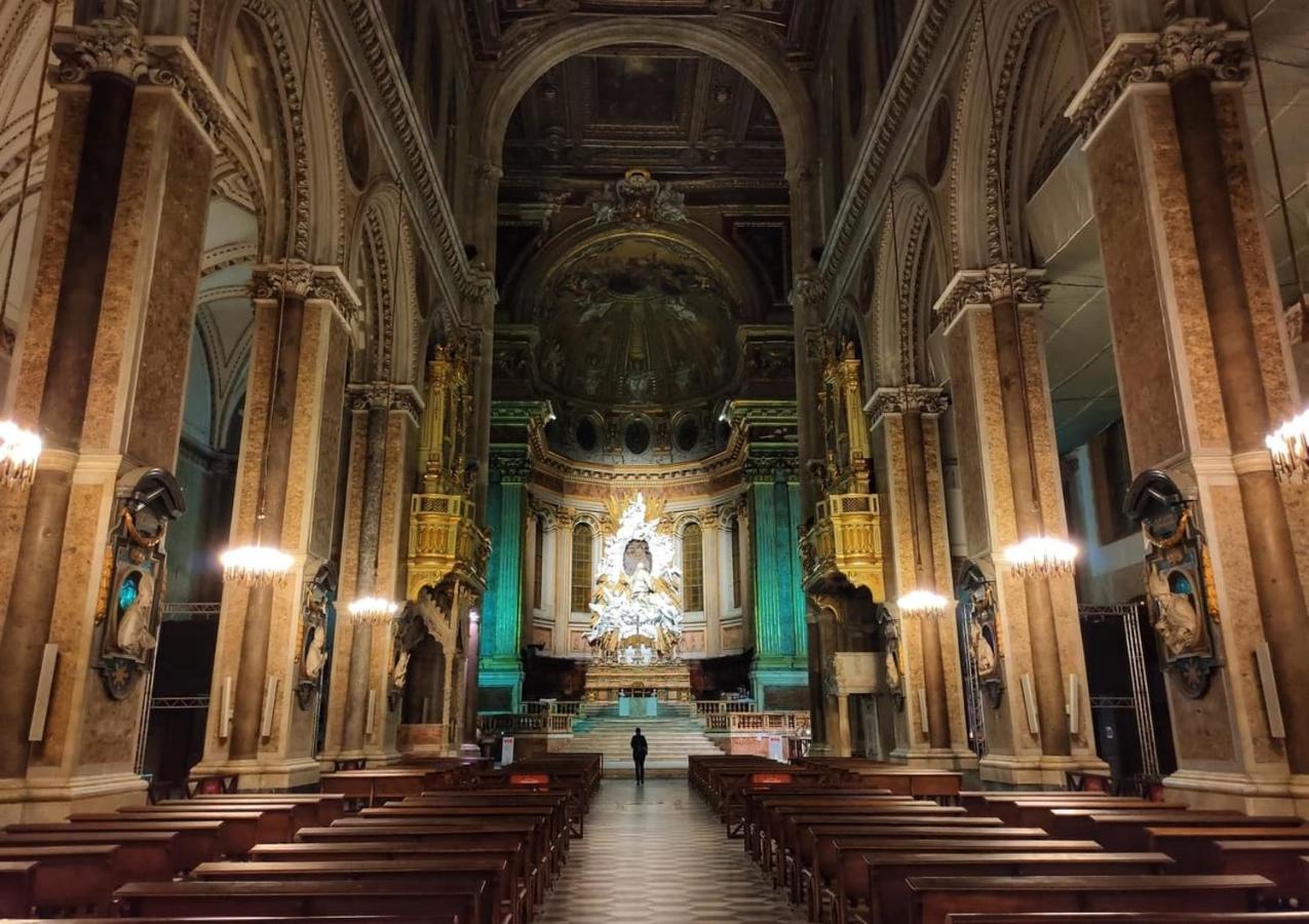 Appartement Napoli Sottosopra Chiaia Extérieur photo